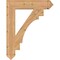 Ekena Millwork Merced Arts & Crafts Smooth Bracket, Western Red Cedar, 5 1/2"W x 30"D x 38"H BKT06X30X38MRC03SWR - alternate 2